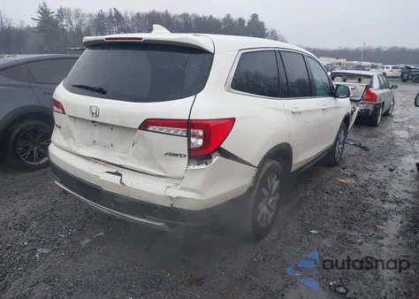 2019 Honda Pilot Ex-L из США, поврежденный, VIN 5FNYF6H48KB042299
